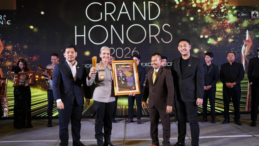 Kapolres Pematang Siantar Raih Penghargaan The Best Inspiring And Integrity Women 2026