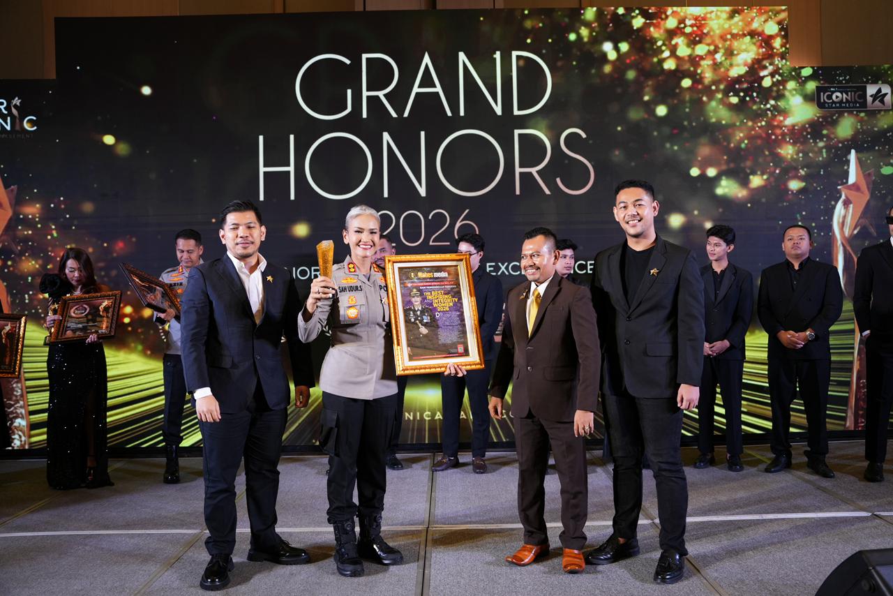 Kapolres Pematang Siantar Raih Penghargaan The Best Inspiring And Integrity Women 2026