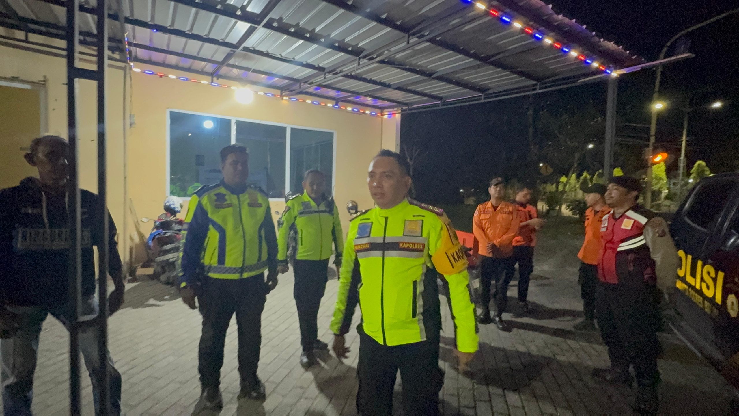 Kapolres Binjai Bersama Timsus Anti Begal Melaksanakan Patroli KRYD Di Wilayah Hukum Polres Binjai