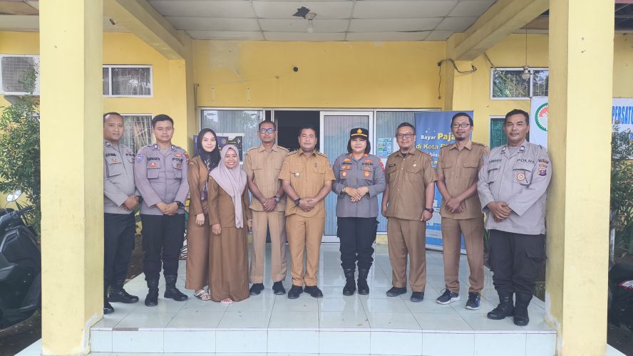 GELAR SAMBANG DAN KOORDINASI, KASAT BINMAS POLRES BINJAI JALIN SINERGI DENGAN PEMERINTAH KECAMATAN BINJAI UTARA
