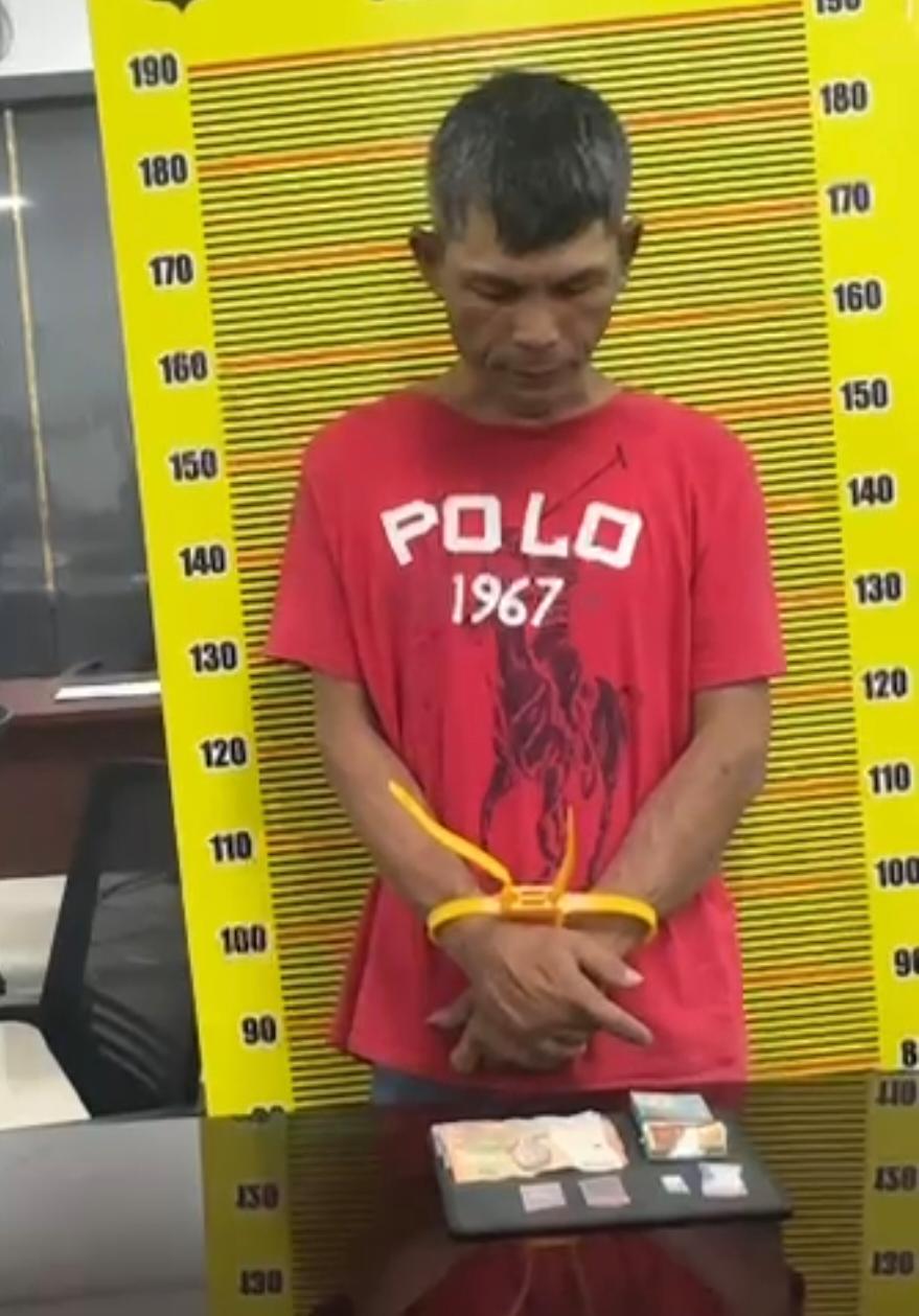 Menunggu Pembeli Di Lahan Kosong, Pengedar Sabu Di Patumbak Diciduk Polda Sumut
