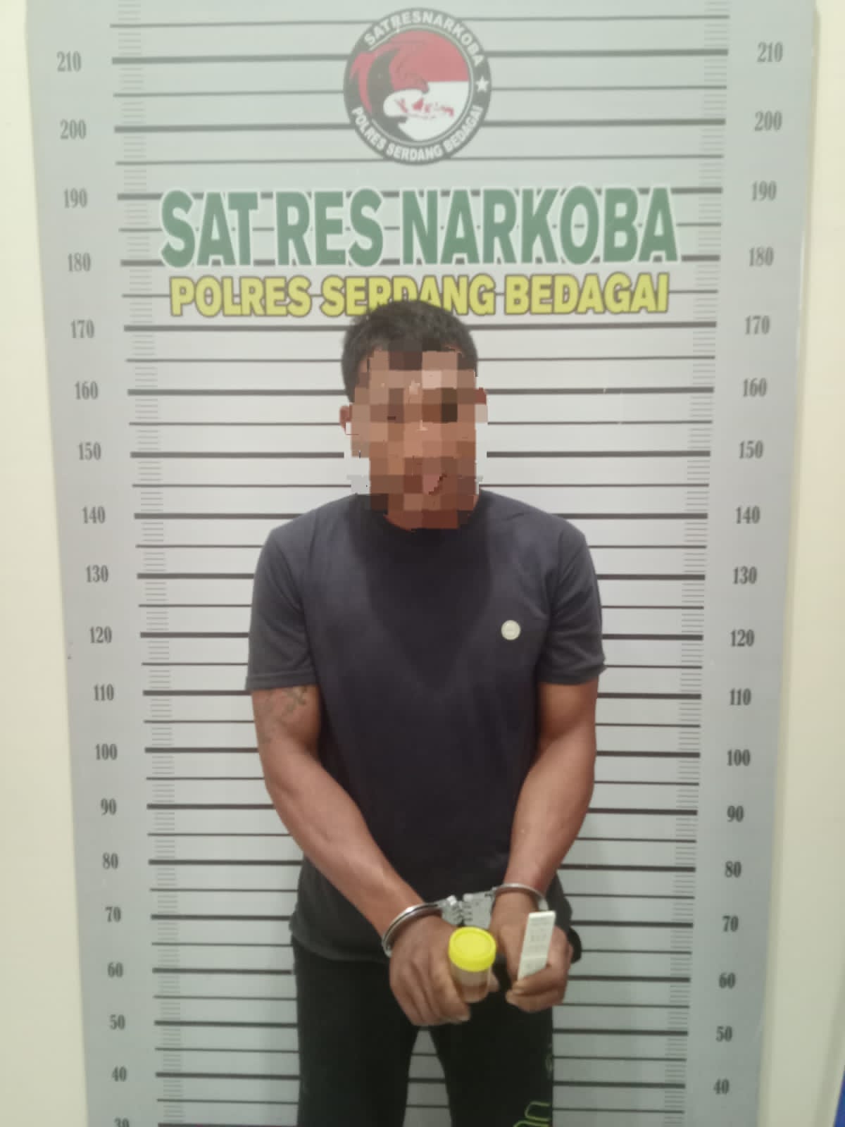Sat Res Narkoba Polres Sergai Tangkap Pengedar Shabu-Shabu Di Teluk Mengkudu