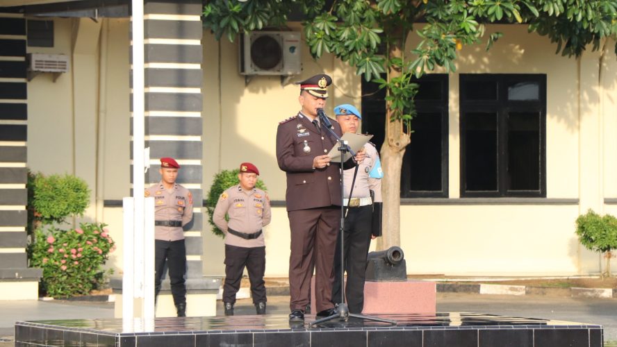 Polres Sergai Gelar Upacara Hari Lahir Pancasila 2026, Teguhkan Semangat Persatuan Dan Kebangsaan
