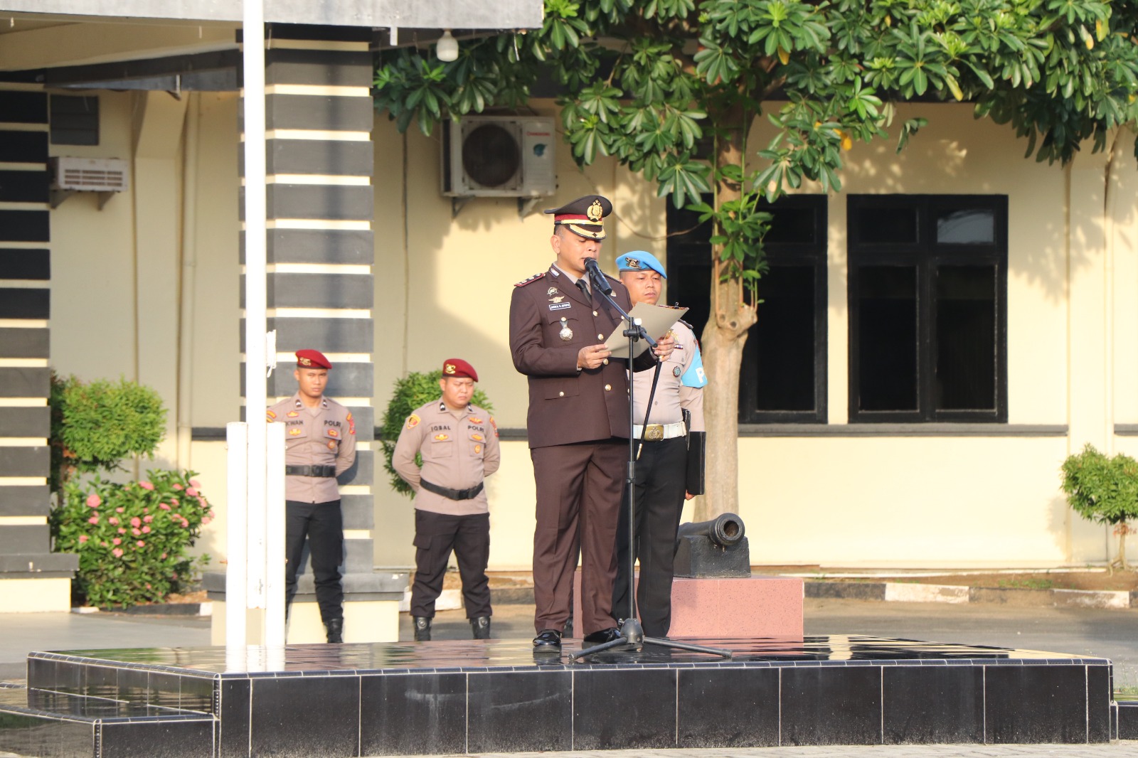 Polres Sergai Gelar Upacara Hari Lahir Pancasila 2026, Teguhkan Semangat Persatuan Dan Kebangsaan