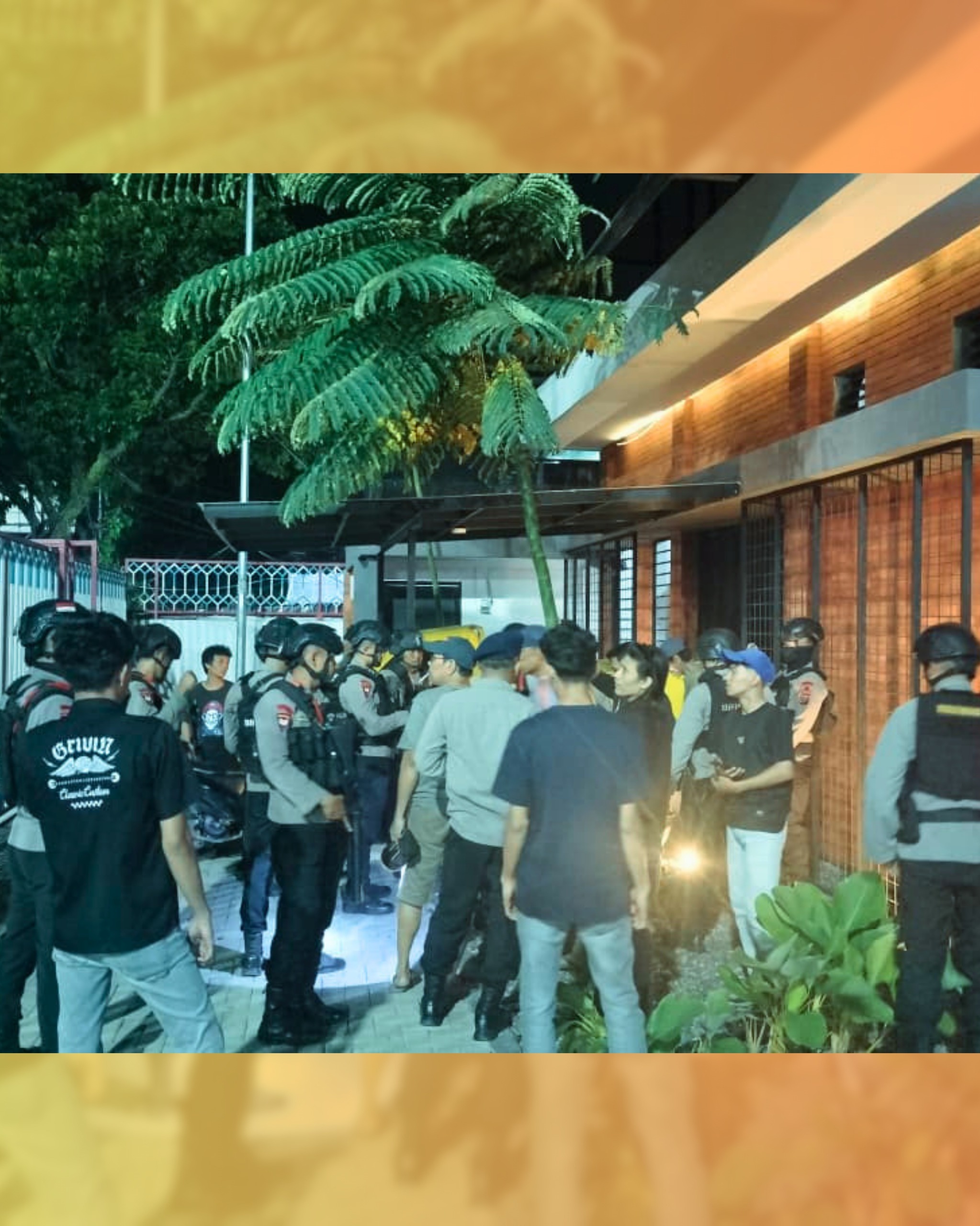Respons Cepat Aduan Warga, Satuan Brimob Polda Sumut Amankan Terduga Pencuri Kabel Saat Patroli Dini Hari Di Medan