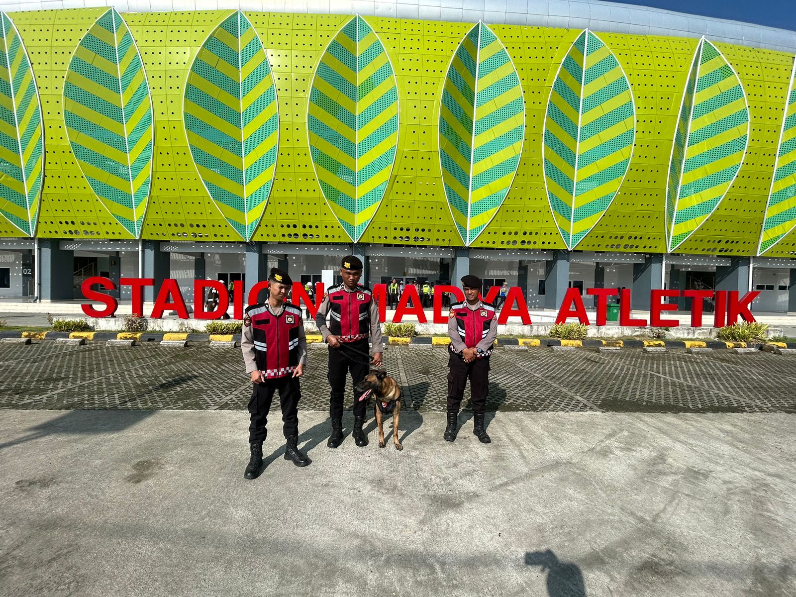Unit Polsatwa K-9 Polda Sumut Perkuat Pengamanan ASEAN U-19 Boys Championship 2026 Di Deli Serdang