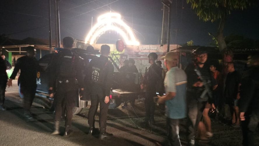 Brimob Polda Sumut Gagalkan Tawuran Dini Hari Di Medan, Empat Pemuda Dan Dua Kelewang Diamankan