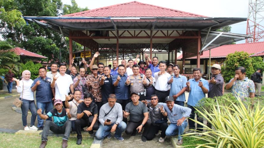 PJU Polres Sergai ‘Ngopi Bareng’ Bersama WMHPSB, Perkuat Sinergitas Dan Kemitraan
