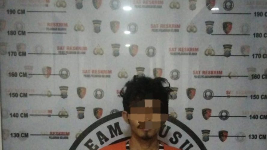 Ancam Sopir Truk Di Tol Belmera, Dua Pelaku Curas Dibekuk Polres Pelabuhan Belawan Dalam Hitungan Jam