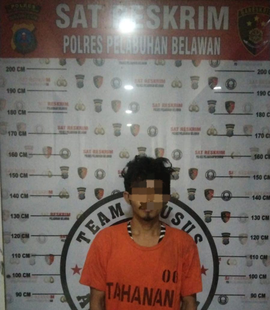 Ancam Sopir Truk Di Tol Belmera, Dua Pelaku Curas Dibekuk Polres Pelabuhan Belawan Dalam Hitungan Jam