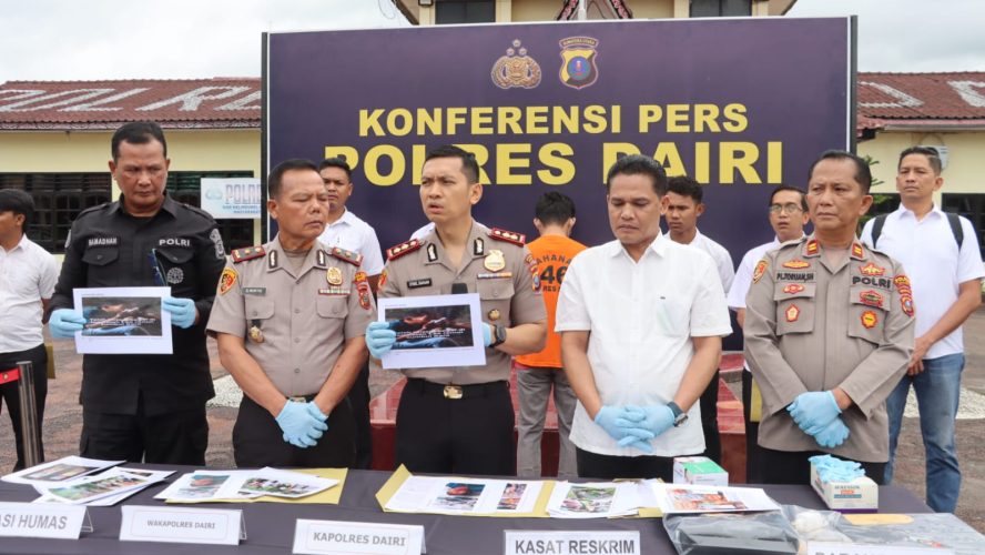 Polres Dairi Bongkar Rekayasa Begal Rp297 Juta, Pelaku Diduga Terjerat Judi Online