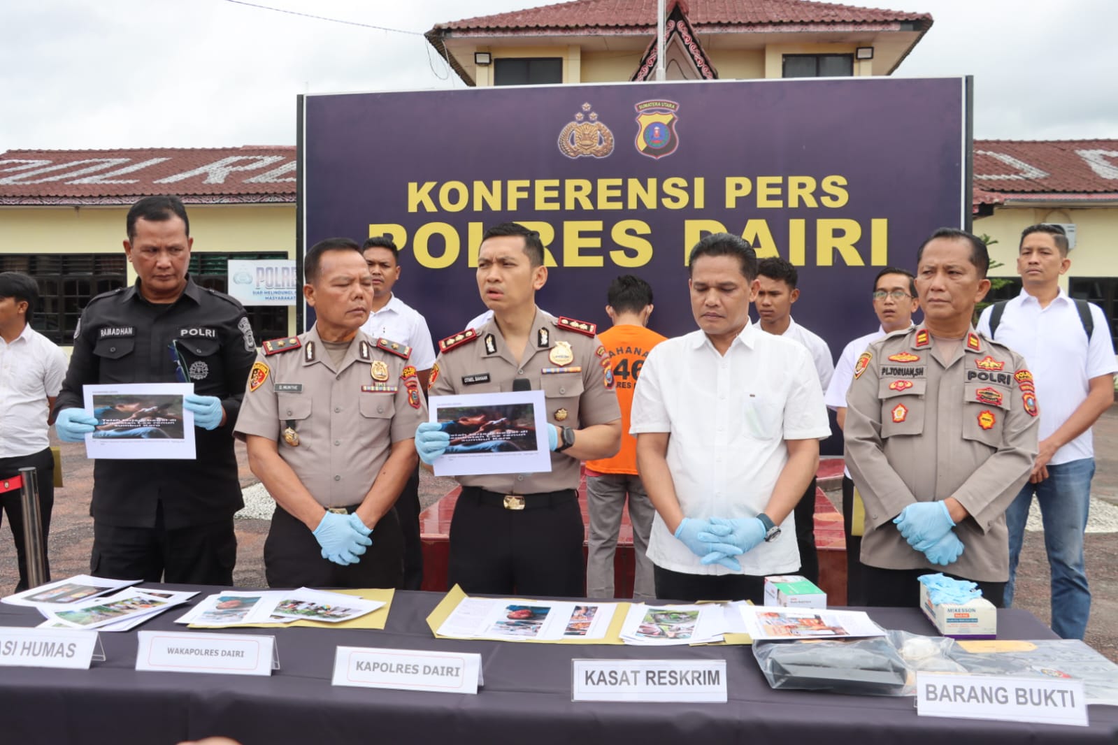 Polres Dairi Bongkar Rekayasa Begal Rp297 Juta, Pelaku Diduga Terjerat Judi Online