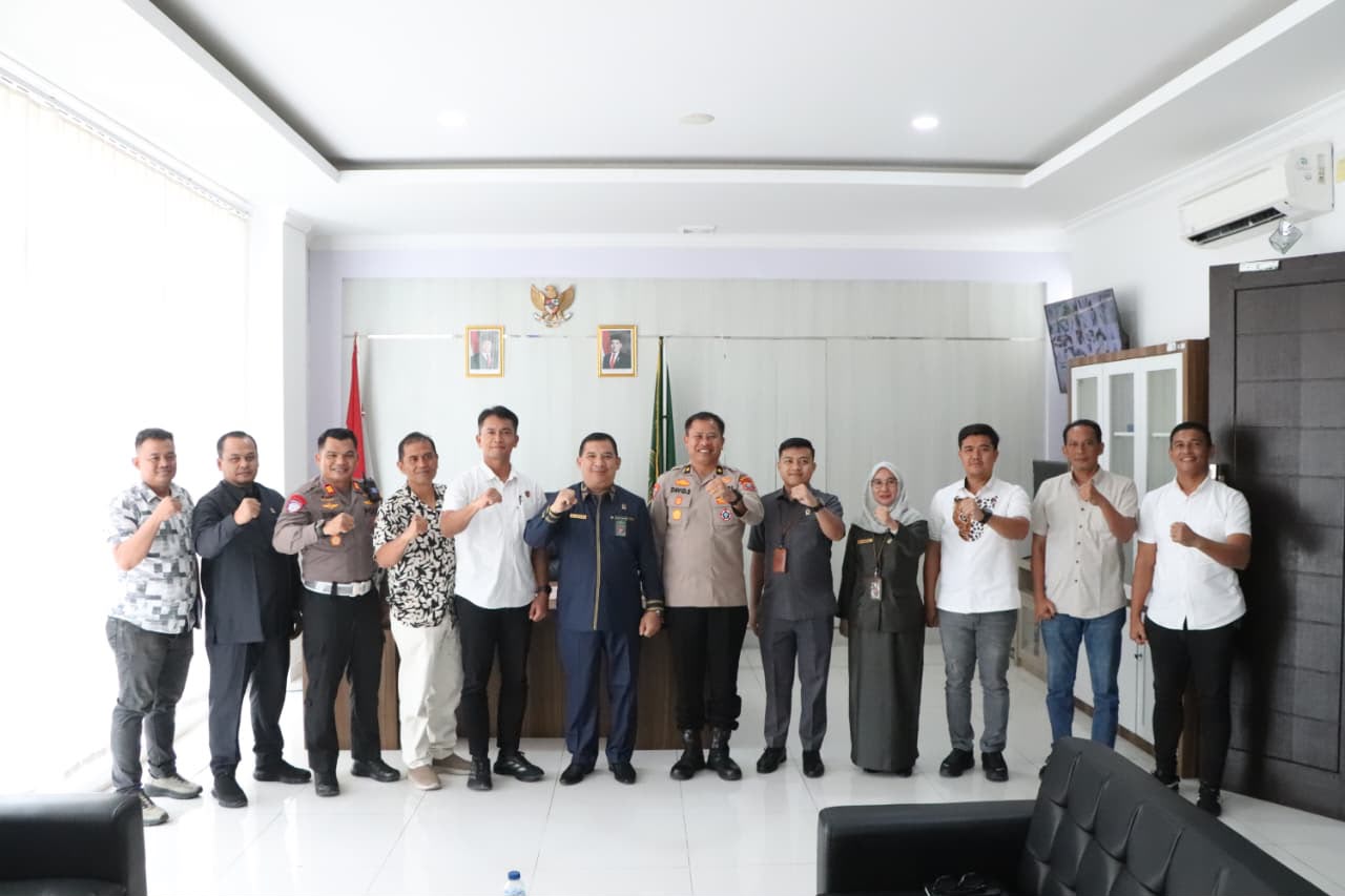 Kunjungan Tatap Muka Dan Silahturahmi Polres Sergai Ke PN Sei Rampah