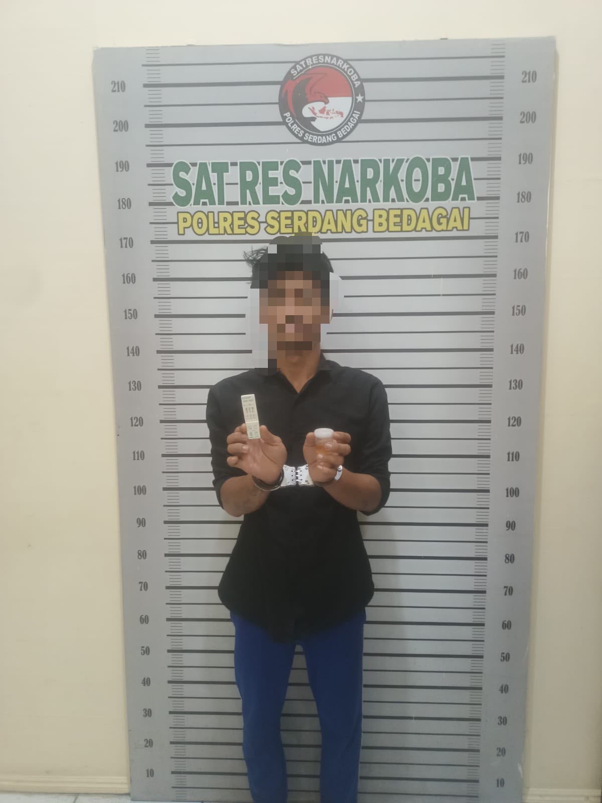 Satres Narkoba Polres Sergai Amankan Pengedar Shabu Di Desa Sei Buluh