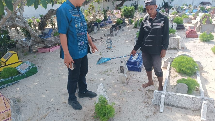 Polsek Teluk Mengkudu Polres Sergai Selidiki Perusakan Makam di TPU Desa Sialang Buah, Terduga Pelaku Alami Gangguan Jiwa