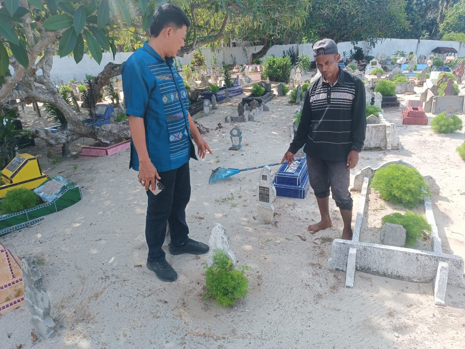 Polsek Teluk Mengkudu Polres Sergai Selidiki Perusakan Makam di TPU Desa Sialang Buah, Terduga Pelaku Alami Gangguan Jiwa