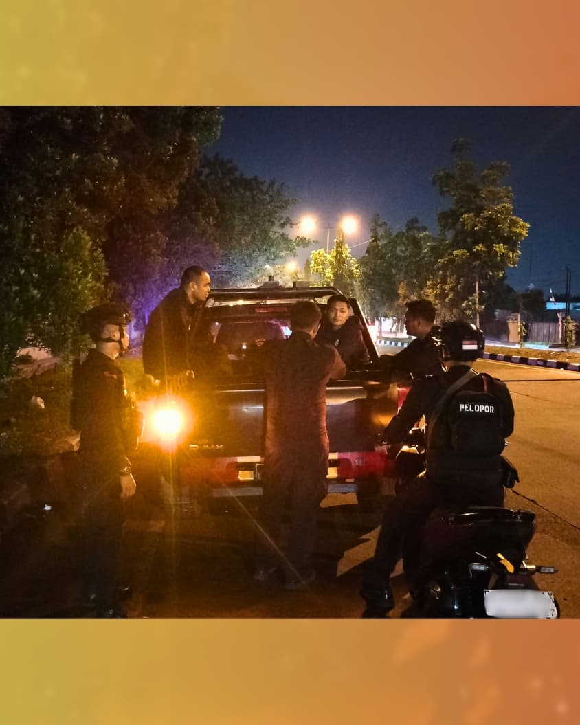 “Patroli Blue Light Brimob Sumut, Respons Cepat Laporan Warga Dan Cegah Balap Liar Di Kota Medan”