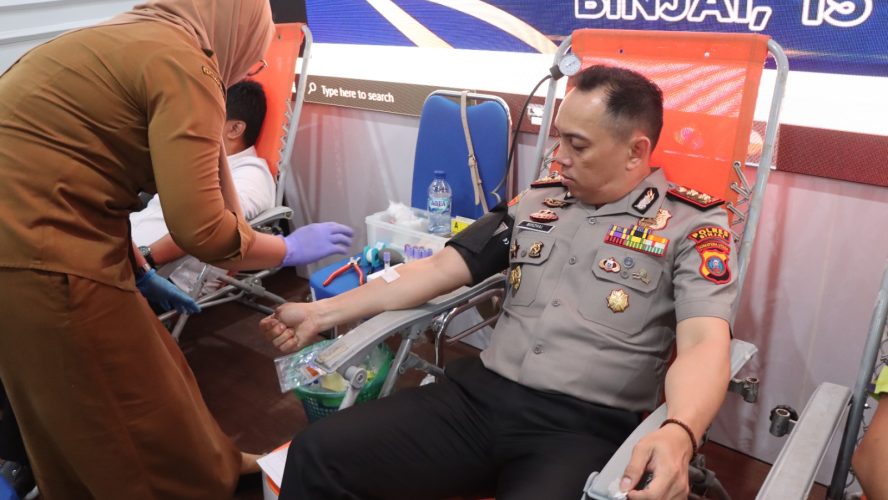 Menyambut Hari Bhayangkara Ke-80 Tahun 2026, Polres Binjai Melaksanakan Bakti Kesehatan