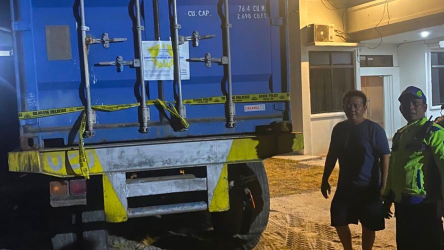 Laka Lantas Maut Di Jalinsum Sei Rampah, Seorang Remaja Tewas Tabrak Truk Parkir