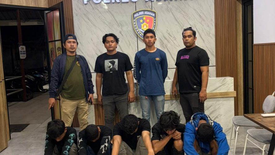 Respons Cepat Laporan 110, Timsus Geng Motor Polres Asahan Amankan Remaja Diduga Terlibat Tawuran Bersenjata