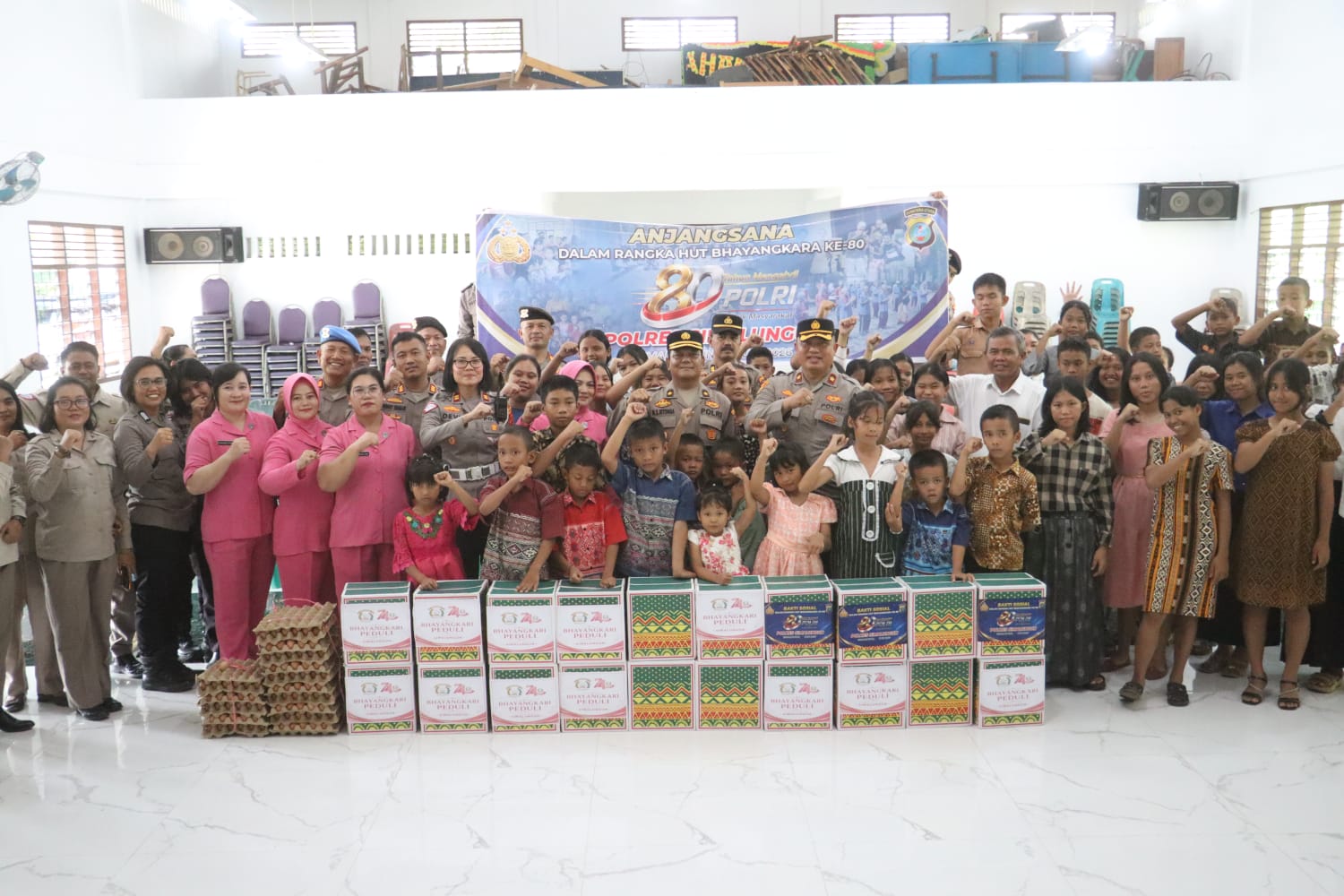 Kapolres Simalungun Gelar Anjangsana Ke Anggota Sakit Dan Panti Asuhan, Wujud “80 Tahun Polri Untuk Masyarakat”