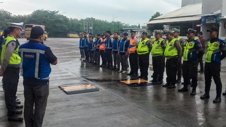 Tindak Tegas Truk ODOL Di Tol Medan-Tebing Tinggi, Satlantas Polres Sergai Gelar Penertiban Di KM 65 A