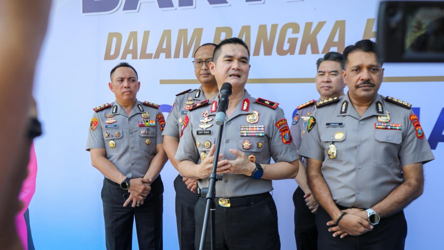 Sambut HUT Bhayangkara ke-80, Polda Sumut Gelar Bakti Kesehatan Dan Salurkan Bantuan Untuk 3.000 Warga Langkat