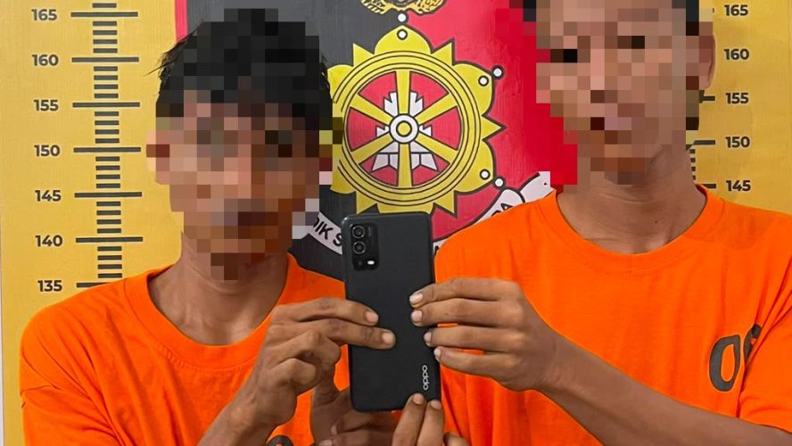 Gerak Cepat Kurang Dari 12 Jam, Tim URC Sat Reskrim Polres Sergai Ringkus Dua Pelaku Jambret Di Sei Rampah