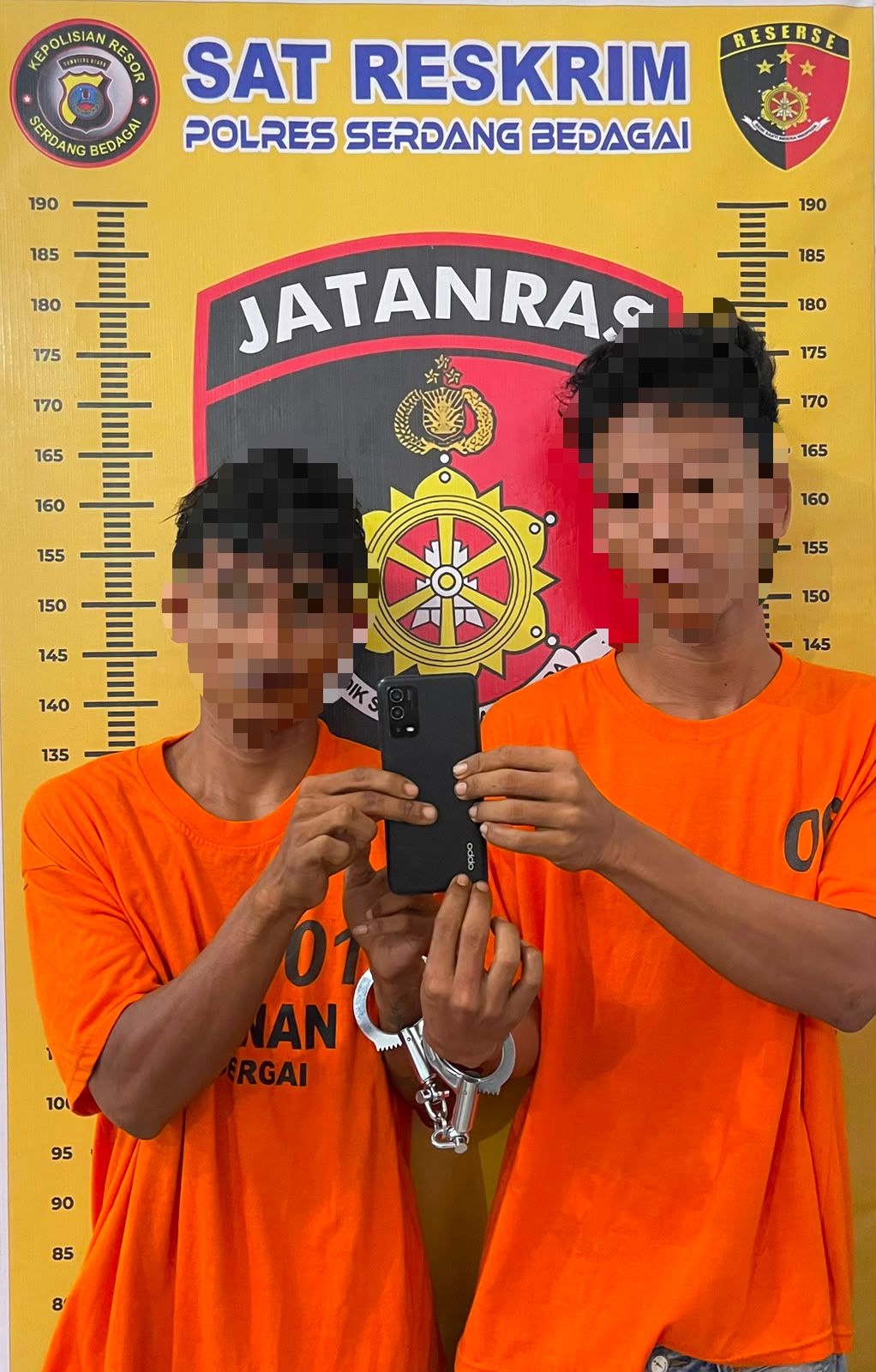 Gerak Cepat Kurang Dari 12 Jam, Tim URC Sat Reskrim Polres Sergai Ringkus Dua Pelaku Jambret Di Sei Rampah
